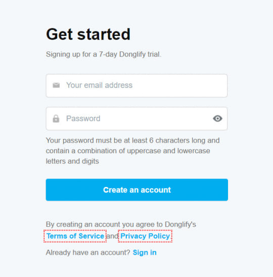  register dongle account