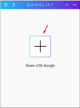  USB dongles available for sharing